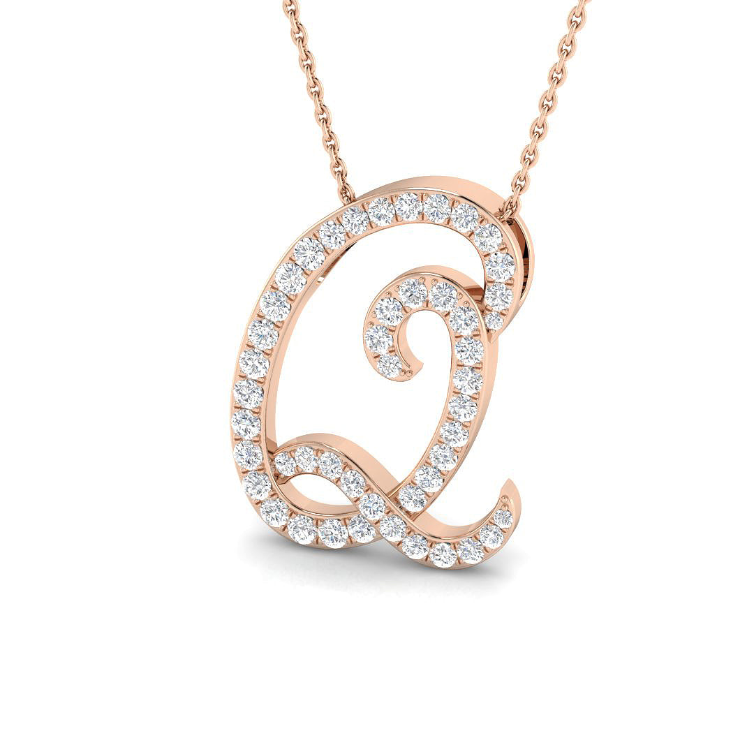 SP4945-Q — Pendant - 9k Rose Gold