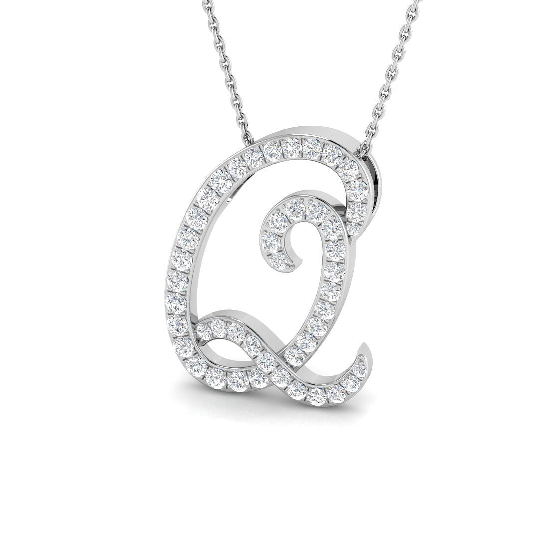SP4945-Q — Pendant - 9k White Gold