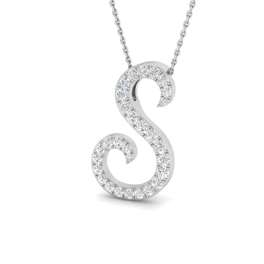 SP4945-S — Pendant - 9k White Gold