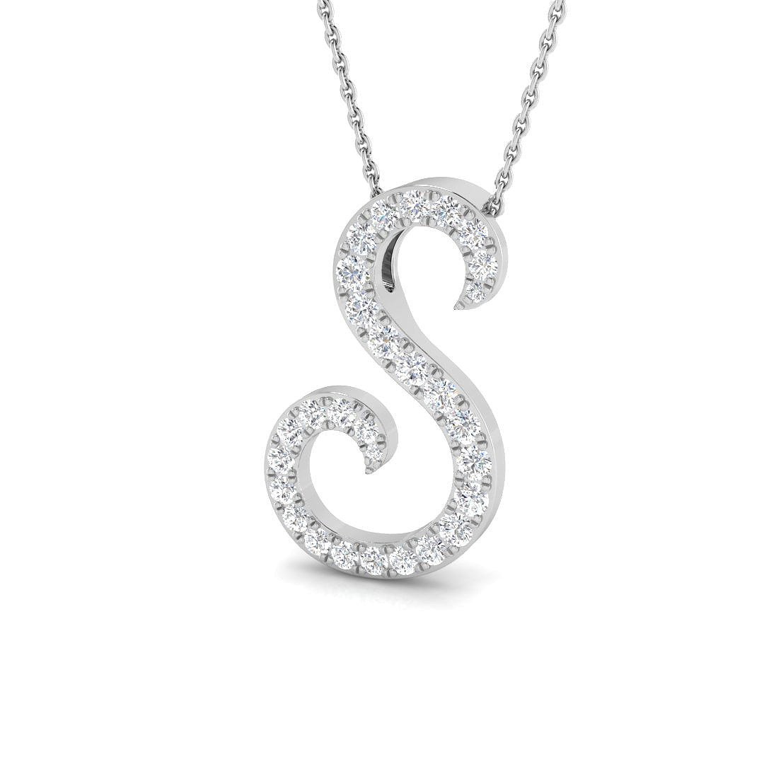 SP4945-S — Pendant - 9k White Gold