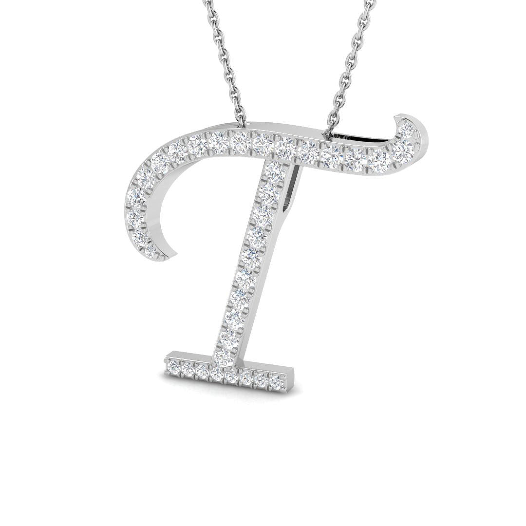 SP4945-T — Pendant - 9k White Gold