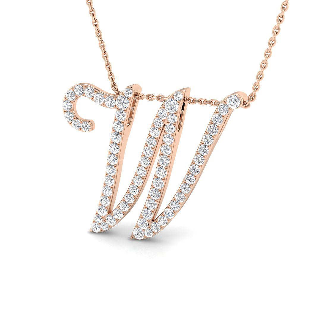 SP4945-W — Pendant - 9k Rose Gold