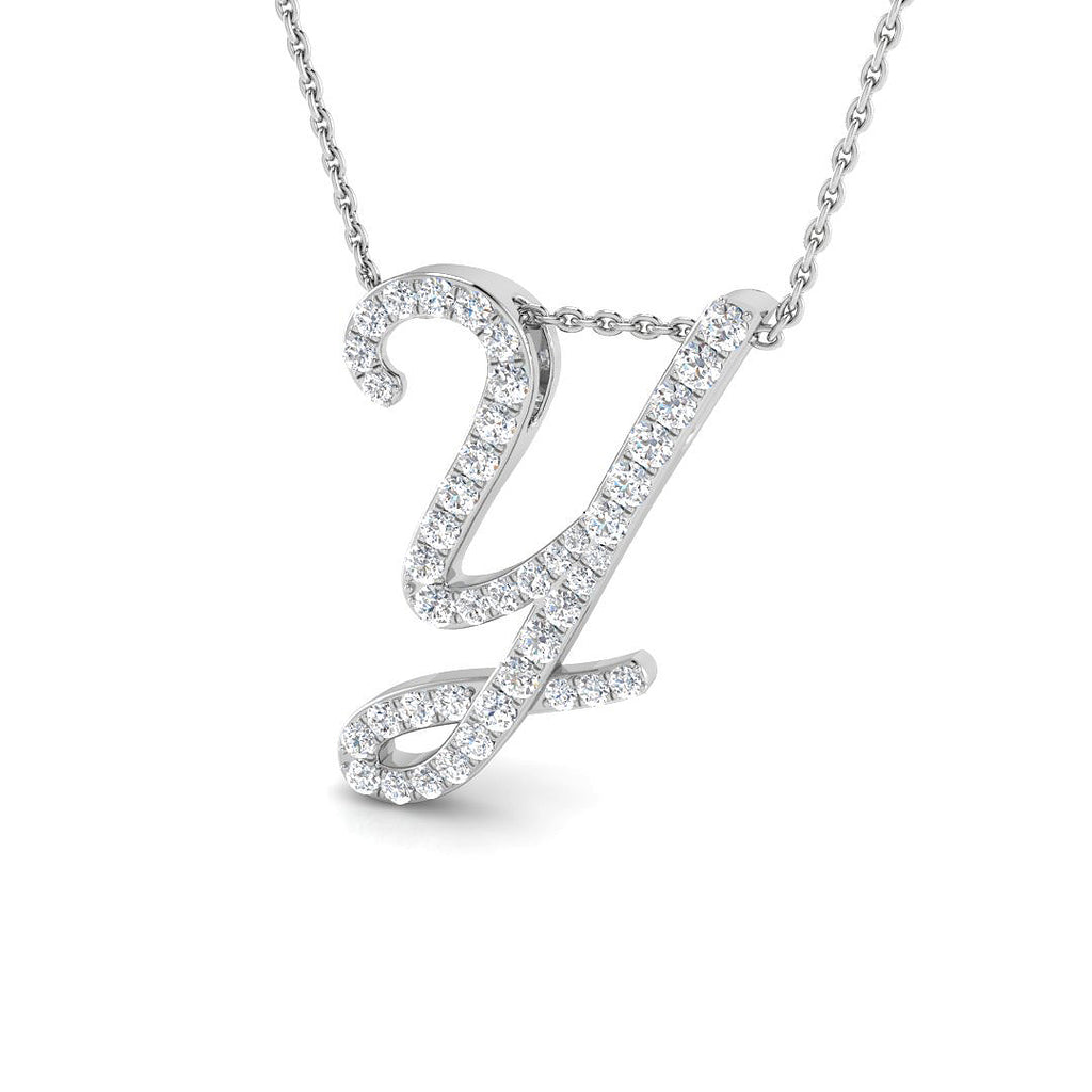 SP4945-Y — Pendant - 9k White Gold
