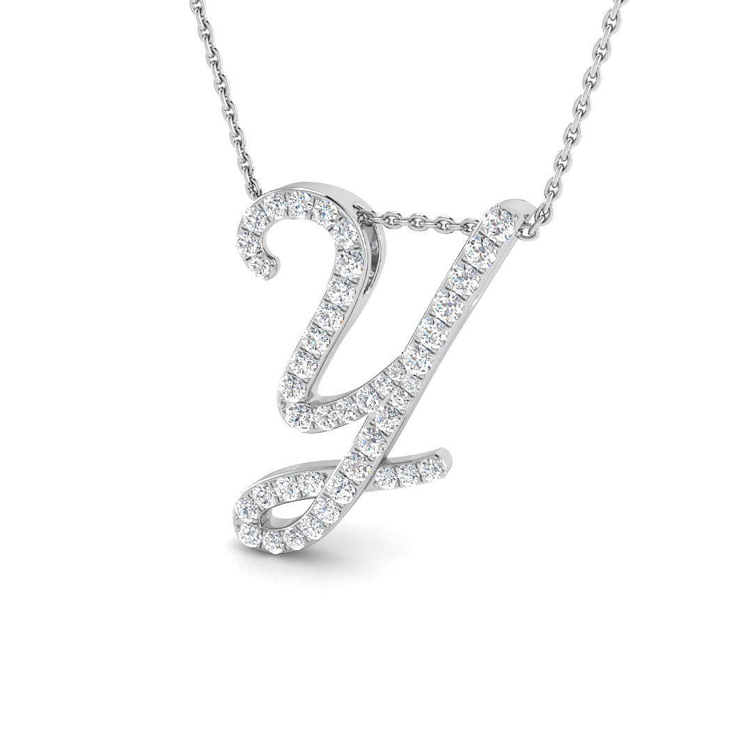 SP4945-Y — Pendant - 9k White Gold
