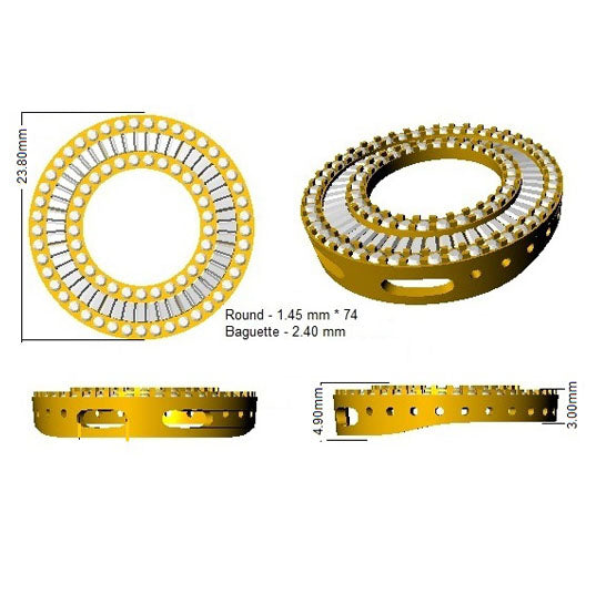 SP4950 — Pendant - 9k Yellow Gold detail
