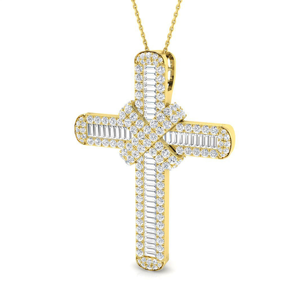 SP4952 — Cross - 9k Yellow Gold