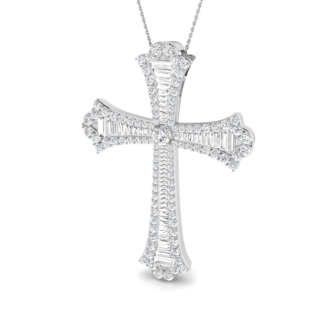 SP4958 — Cross - 9k White Gold