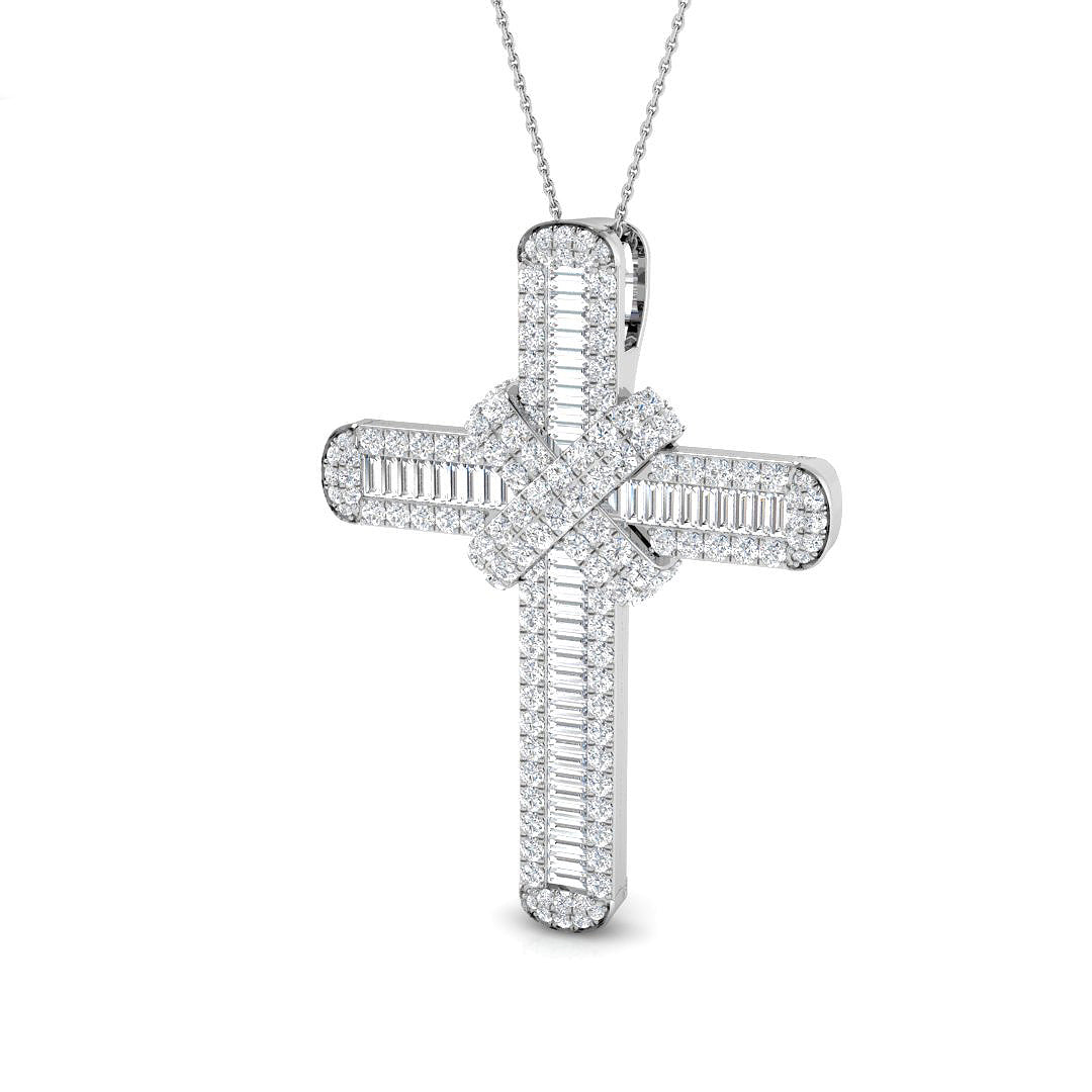 SP4988 — Cross - 9k White Gold