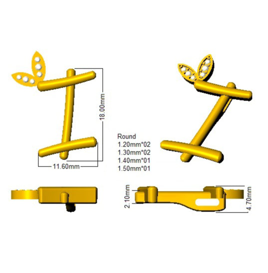 SP4996-I — Pendant - 9k Yellow Gold detail