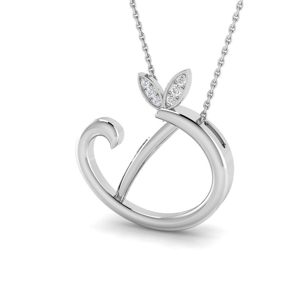 SP4996-D — Pendant - 9k White Gold