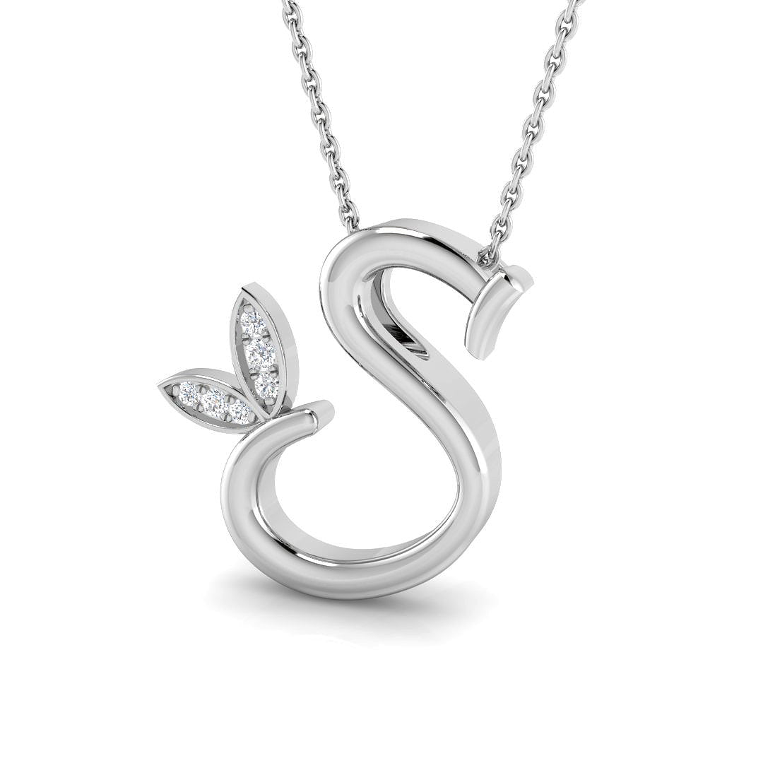 SP4996-S — Pendant - 9k White Gold