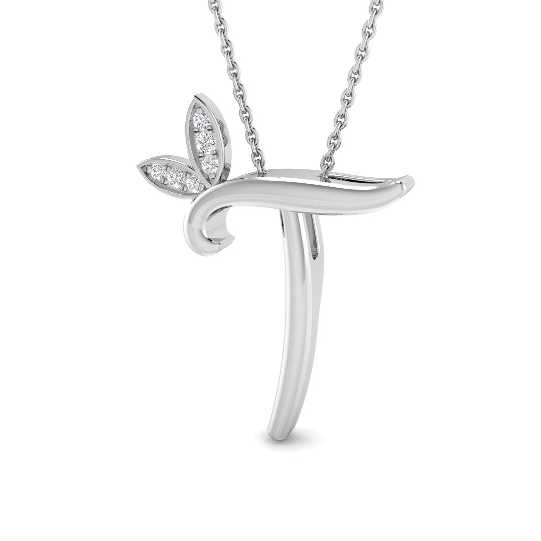 SP4996-T — Pendant - 9k White Gold