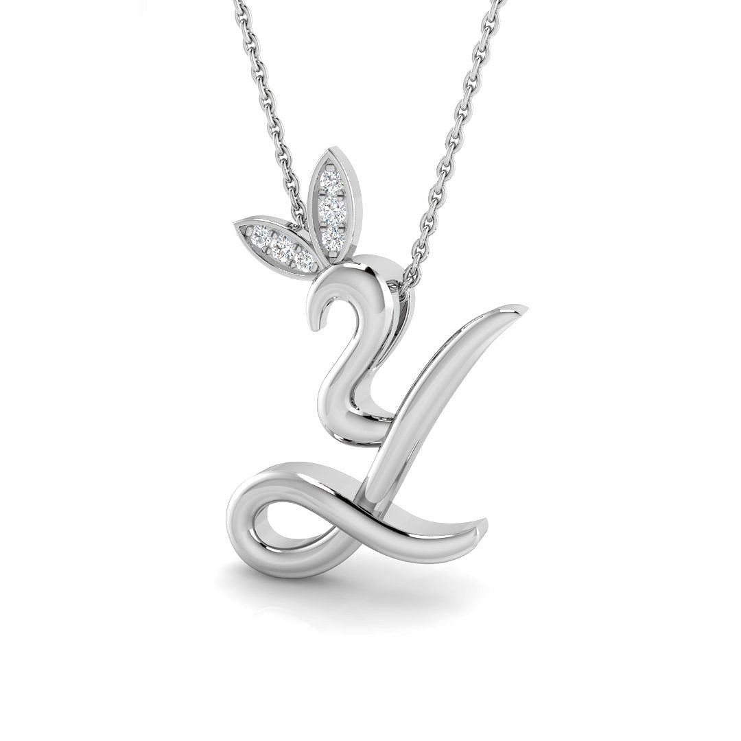 SP4996-Y — Pendant - 9k White Gold