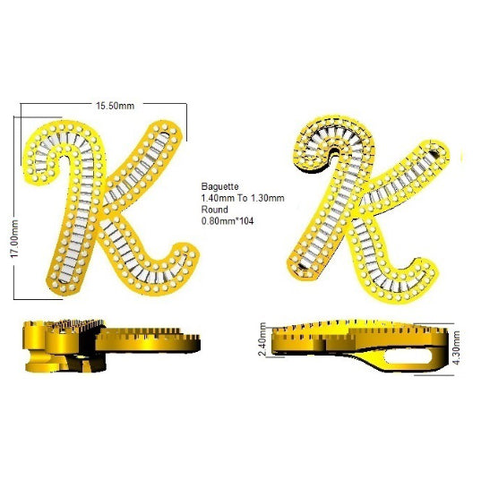 SP5002-K — Pendant - 9k Yellow Gold detail