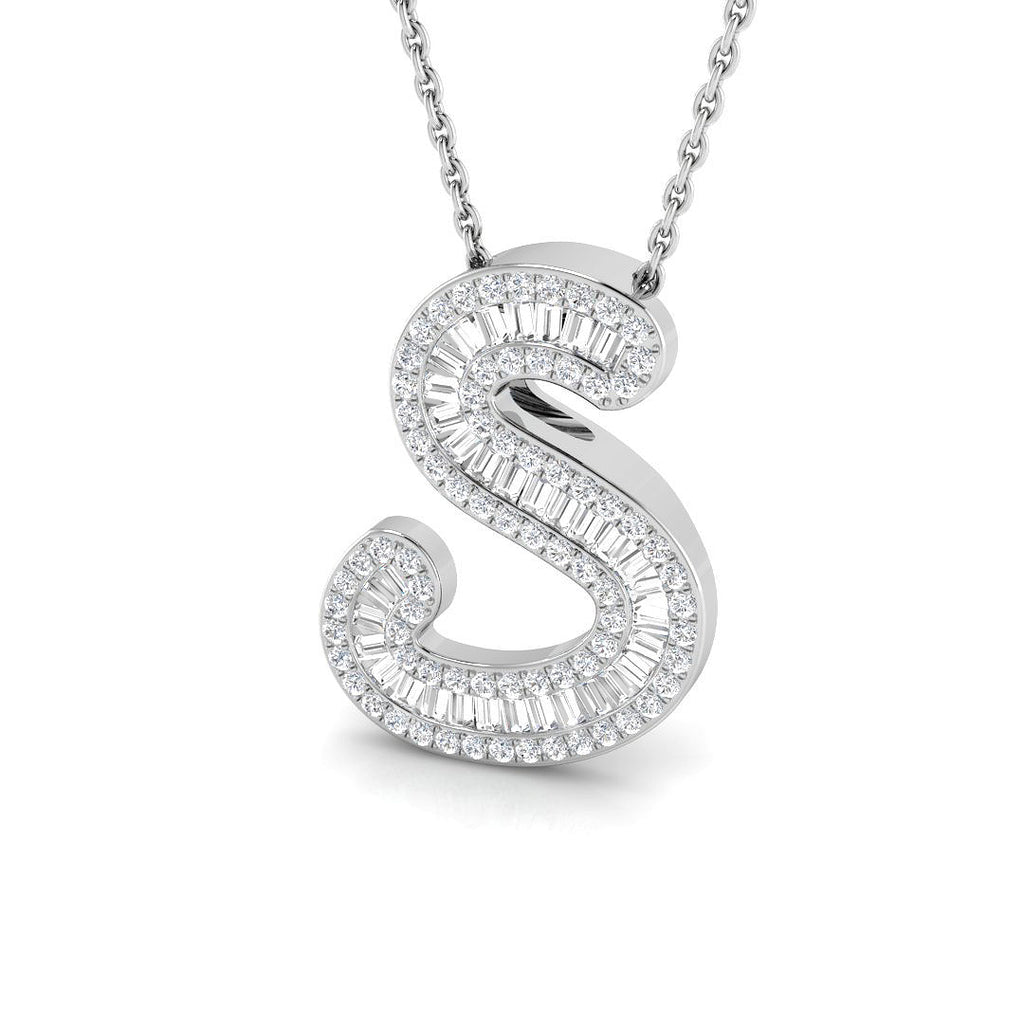 SP5002-S — Pendant - 9 KT White Gold