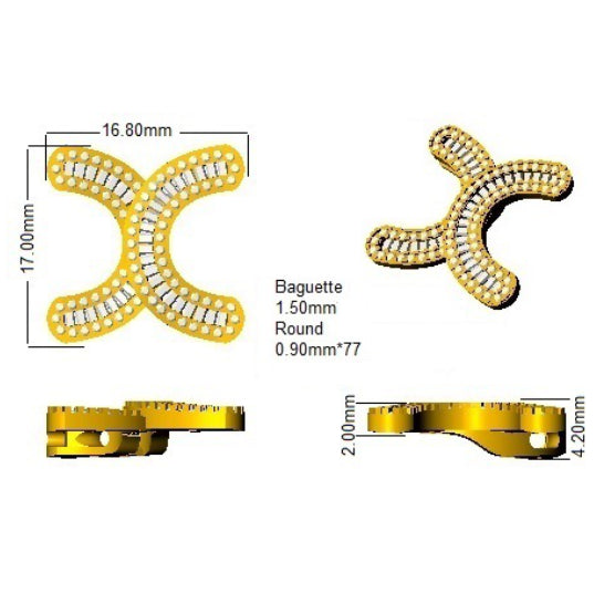 SP5002-X — Pendant - 9k Yellow Gold detail