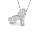 SP5002-A — Pendant - 9 KT White Gold