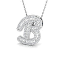 SP5002-B — Pendant - 9k White Gold