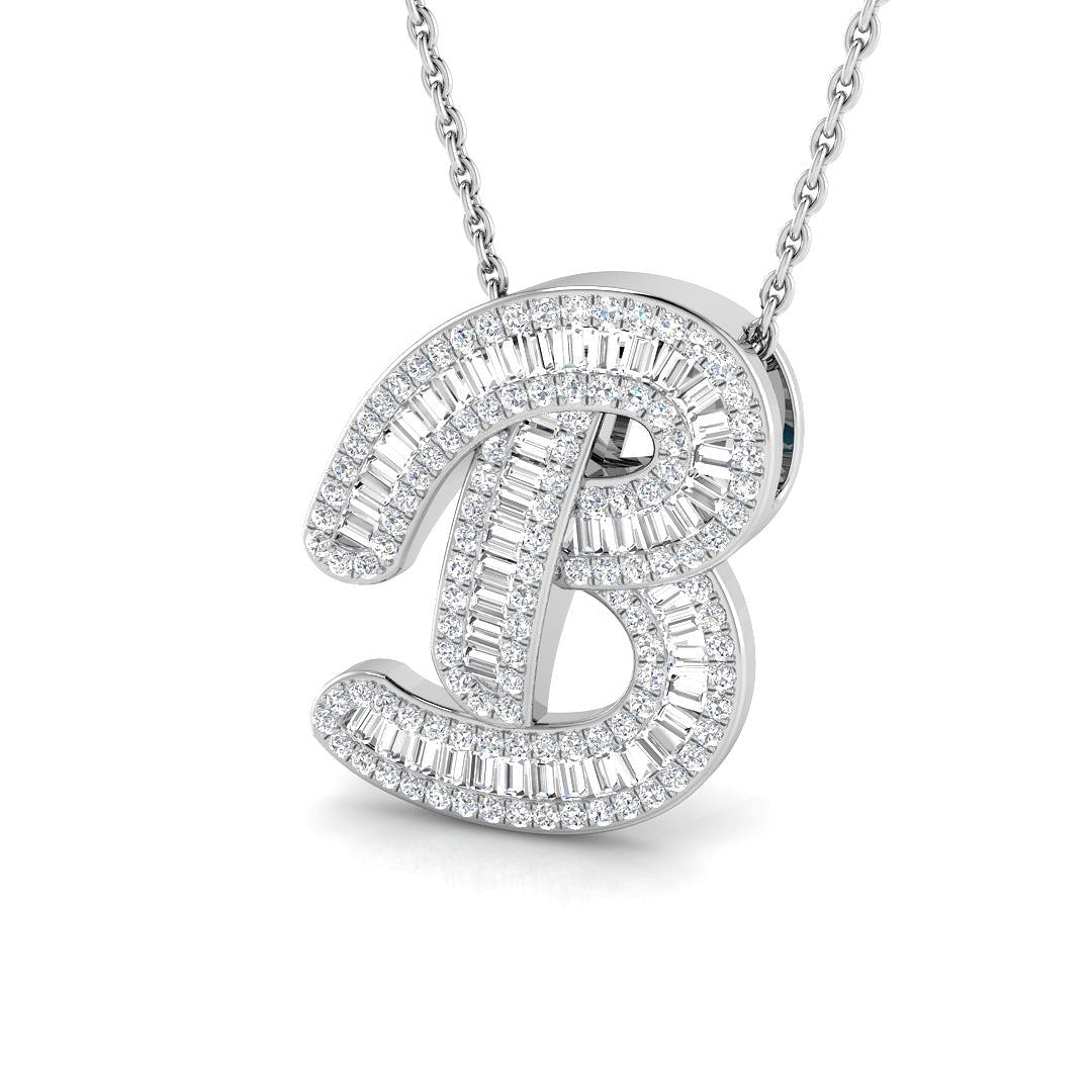 SP5002-B — Pendant - 9k White Gold