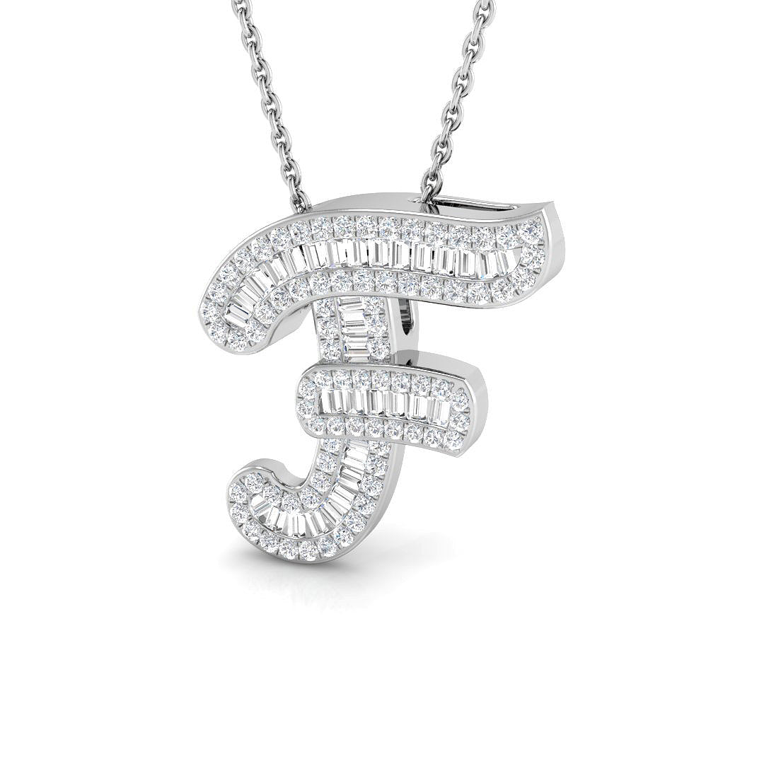 SP5002-F — Pendant - 9k White Gold