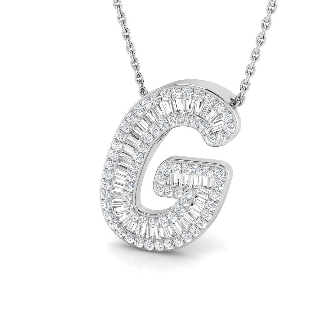 SP5002-G — Pendant - 9k White Gold