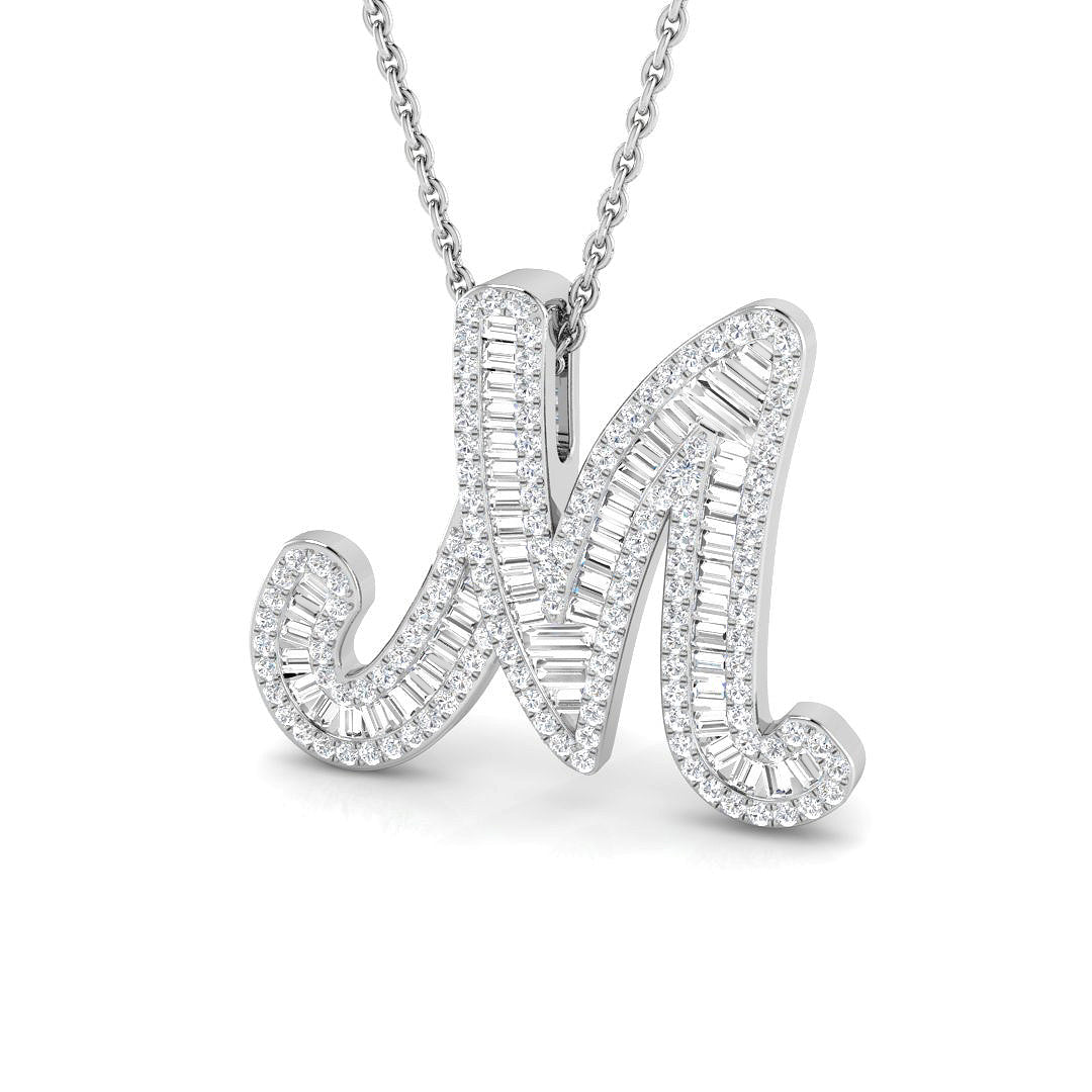 SP5002-M — Pendant - 9 KT White Gold