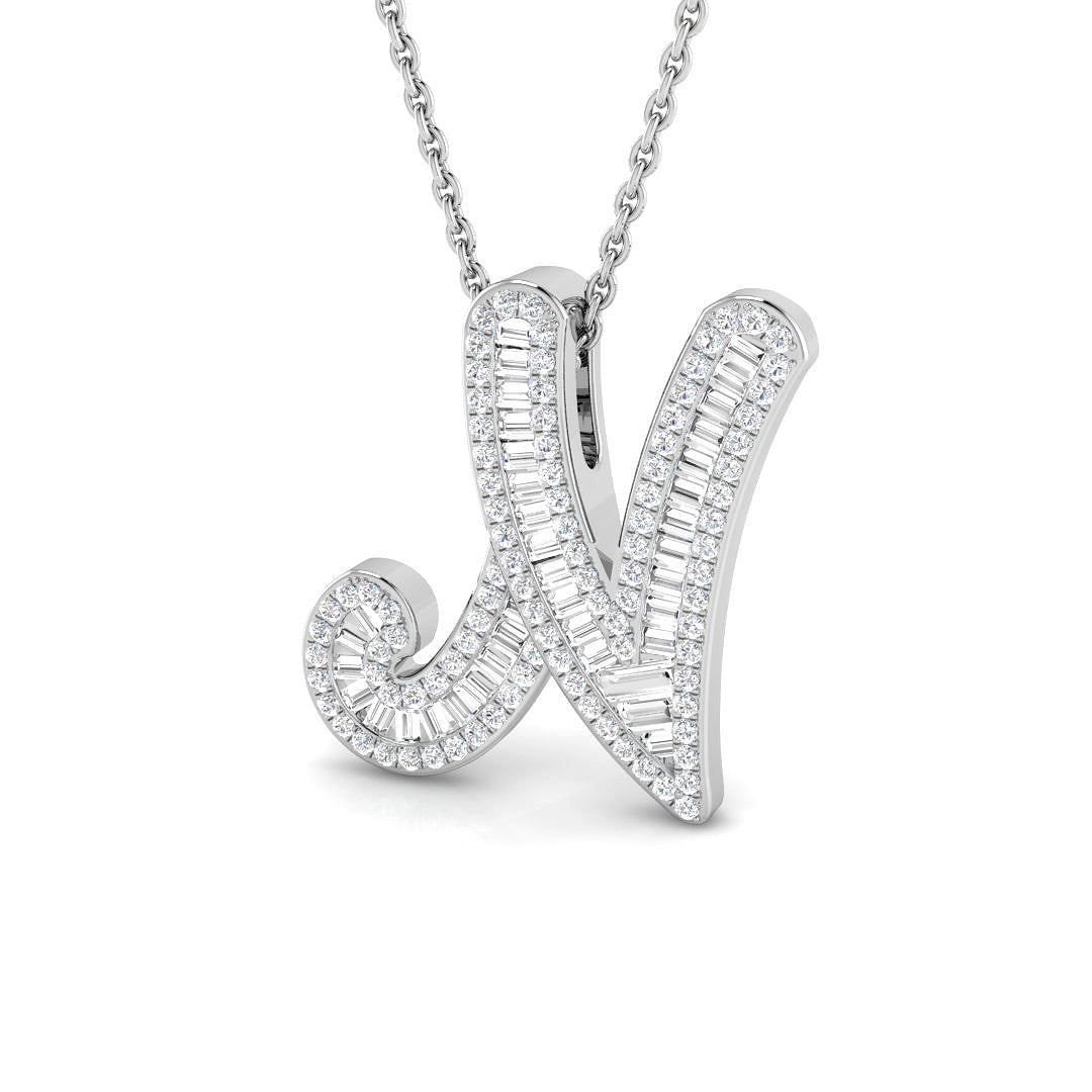 SP5002-N — Pendant - 9 KT White Gold