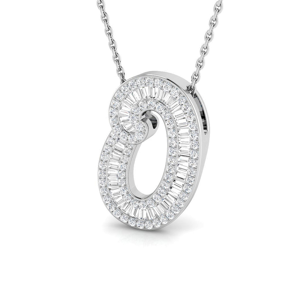 SP5002-O — Pendant - 9k White Gold
