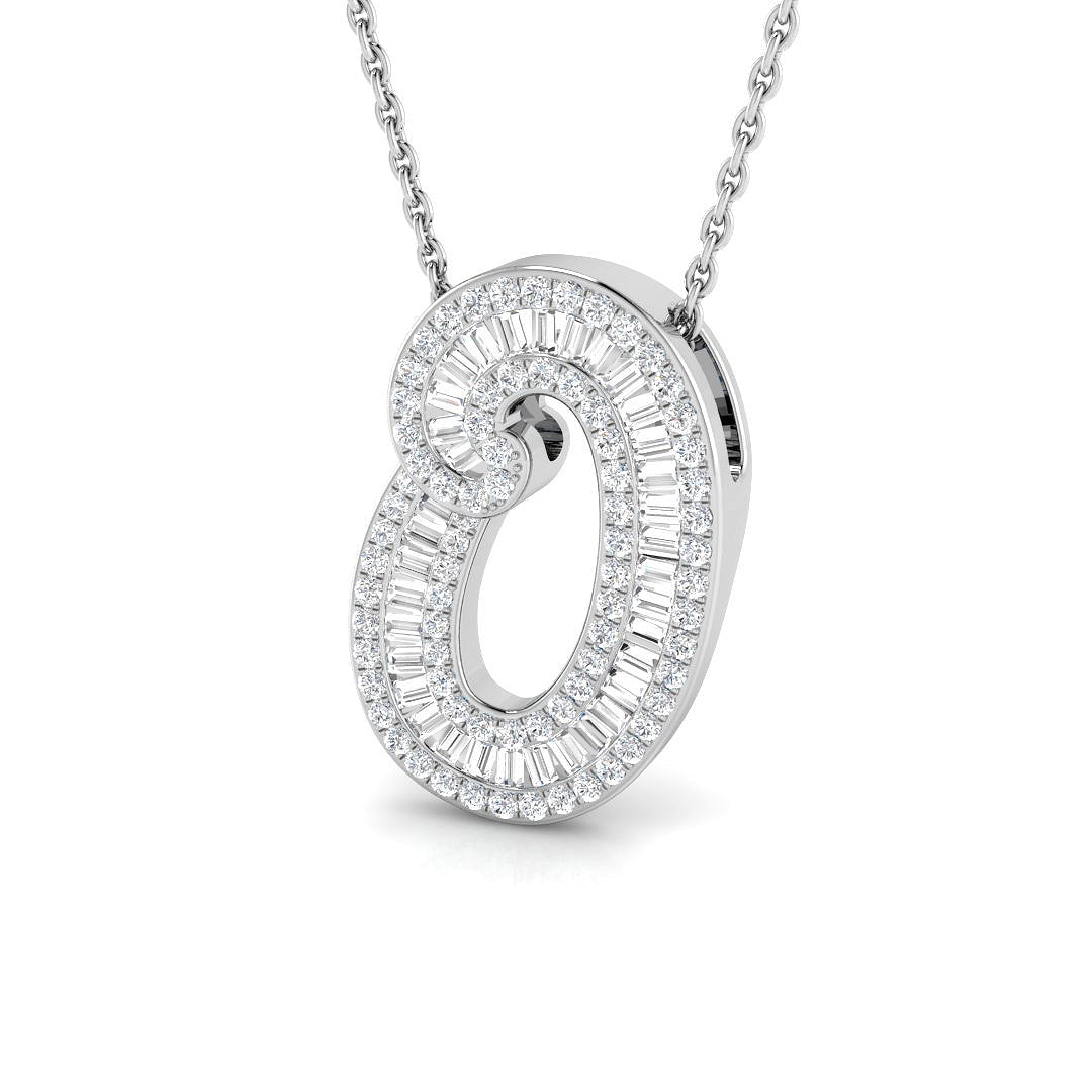 SP5002-O — Pendant - 9k White Gold