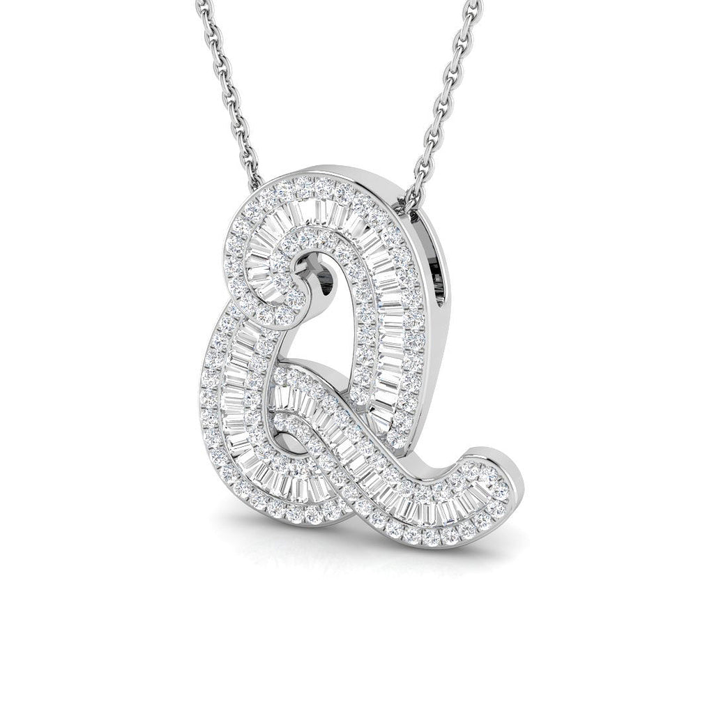 SP5002-Q — Pendant - 9k White Gold