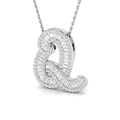 SP5002-Q — Pendant - 9k White Gold