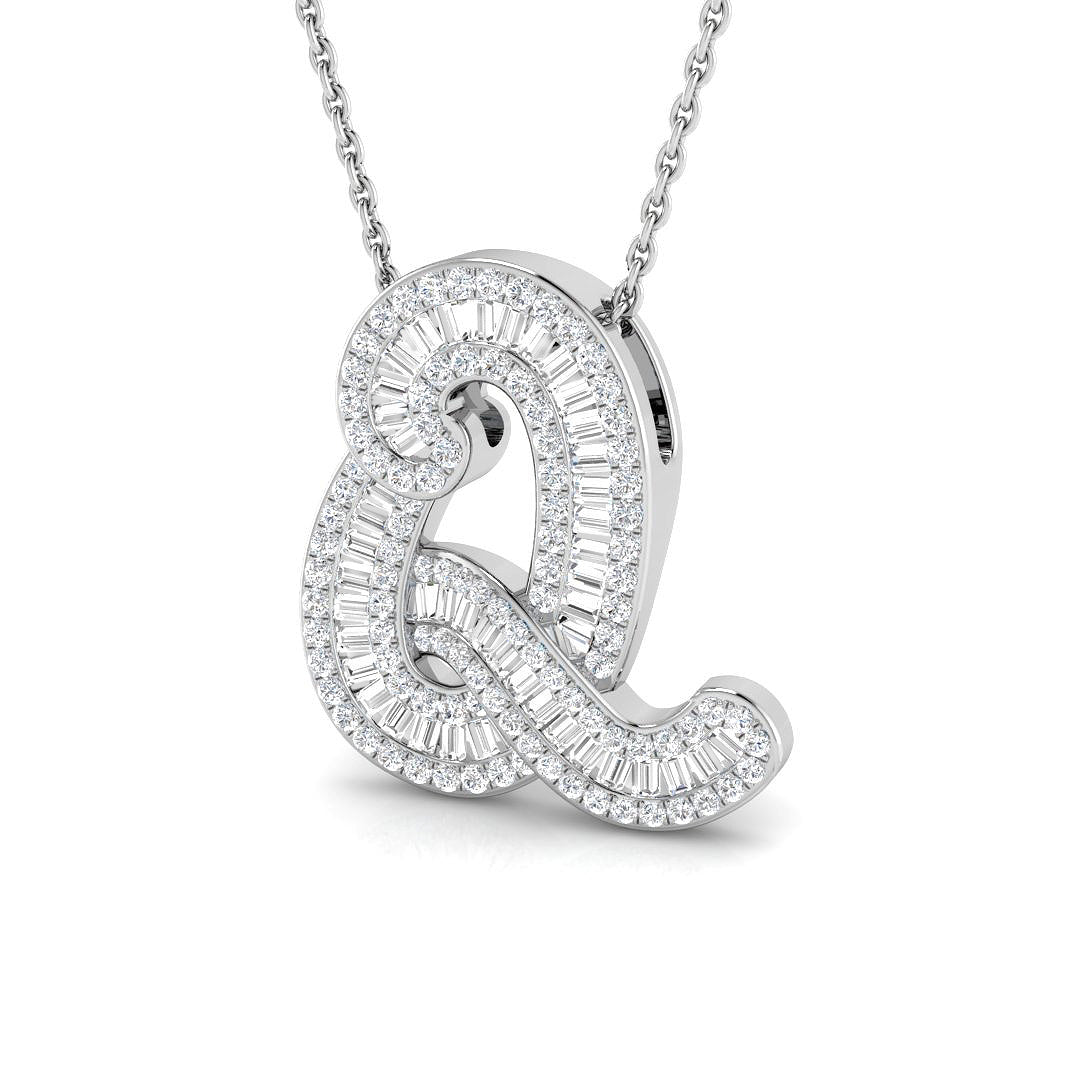 SP5002-Q — Pendant - 9k White Gold