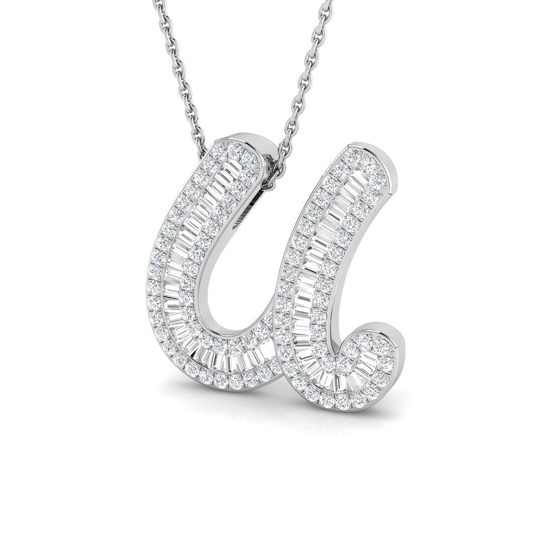 SP5002-U — Pendant - 9k White Gold