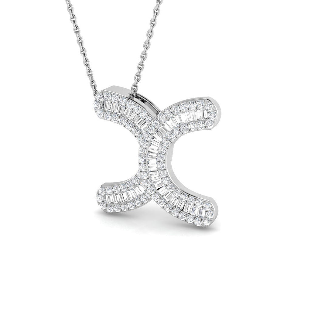 SP5002-X — Pendant - 9k White Gold
