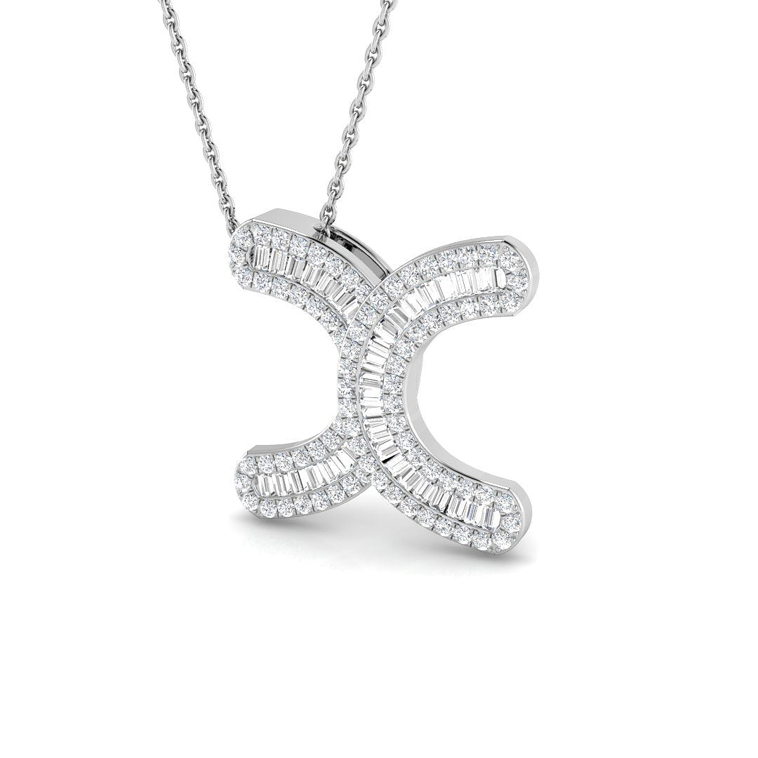SP5002-X — Pendant - 9k White Gold
