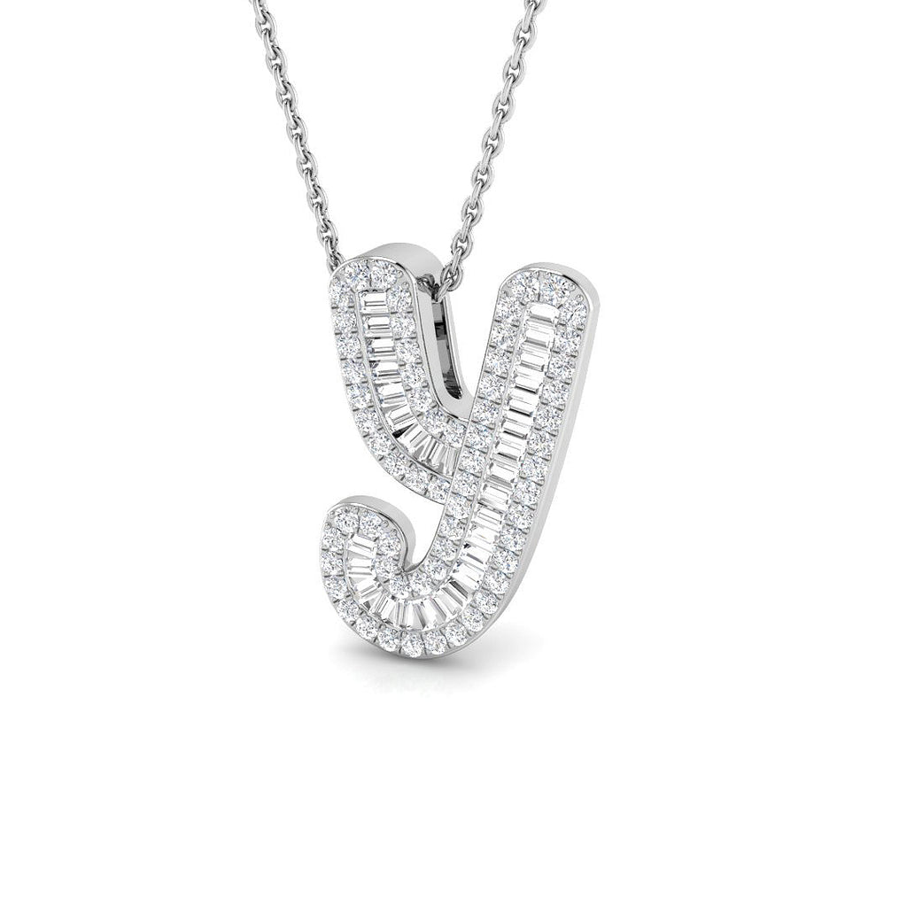 SP5002-Y — Pendant - 9k White Gold