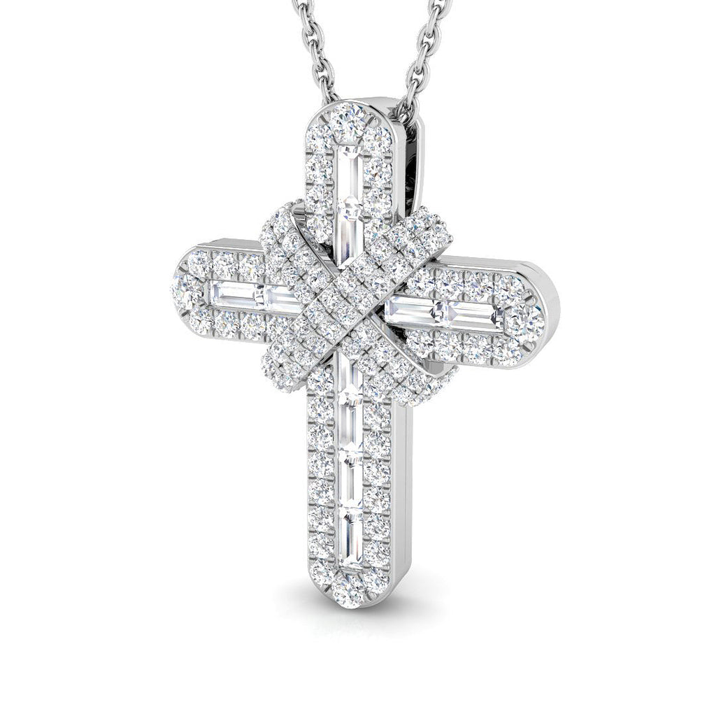 SP5004 — Cross - 9k White Gold