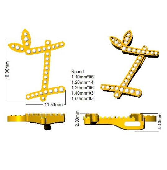 SP5002-I — Pendant - 9k Yellow Gold detail