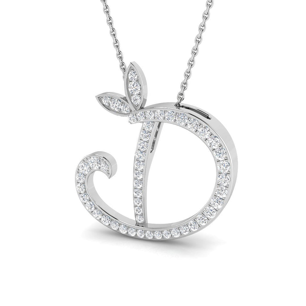 SP5005-D — Pendant - 9k White Gold