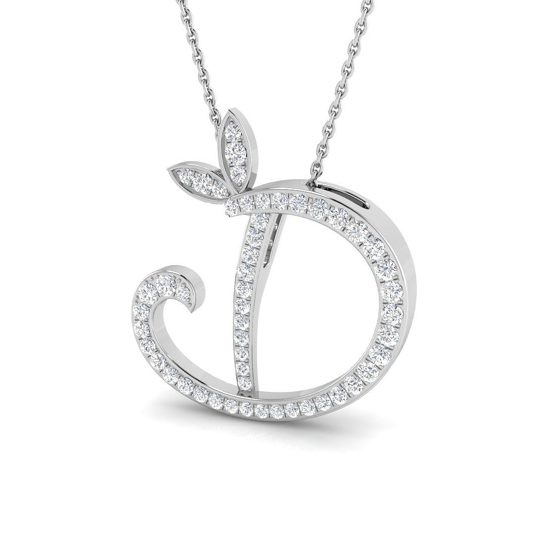 SP5005-D — Pendant - 9k White Gold