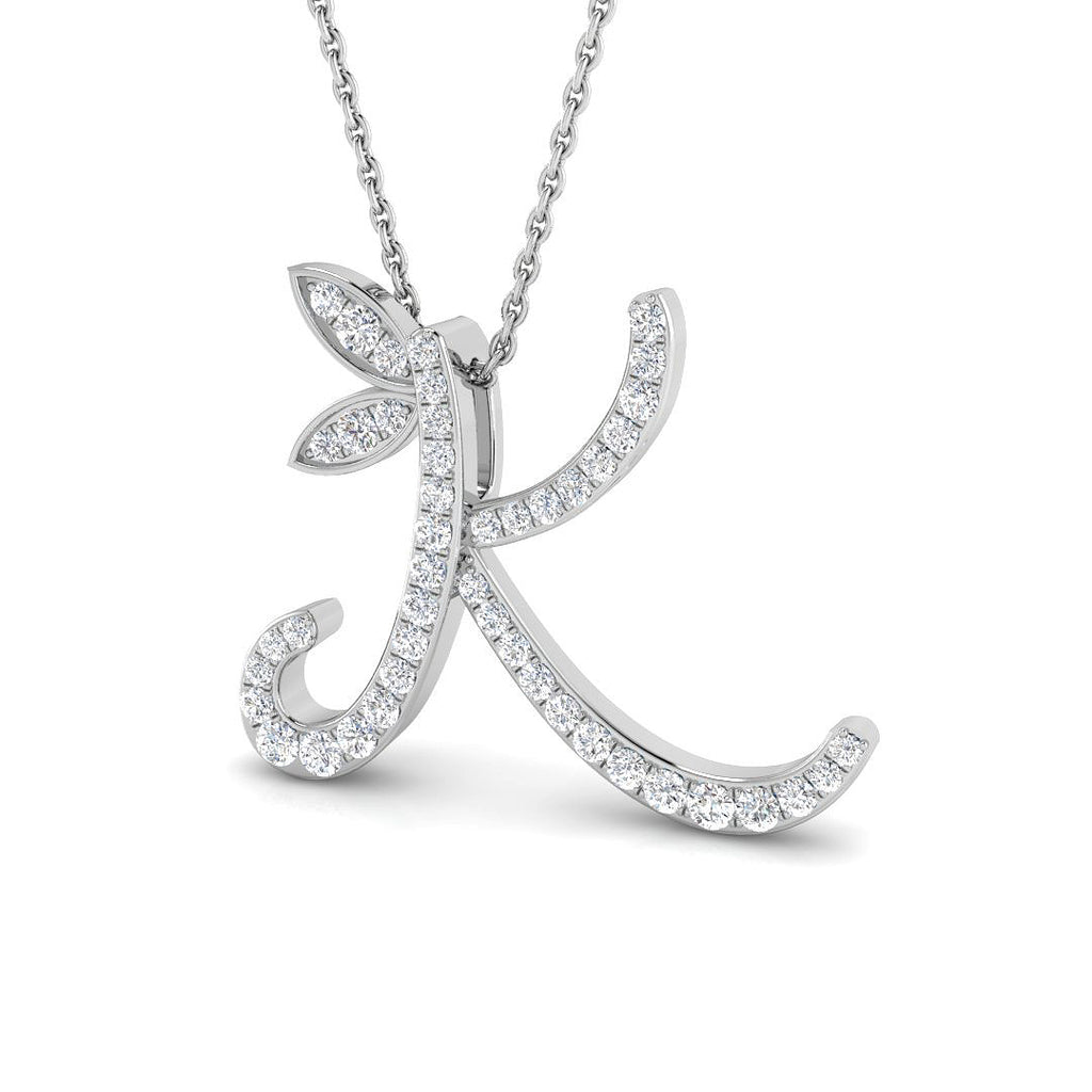 SP5005-K — Pendant - 9k White Gold