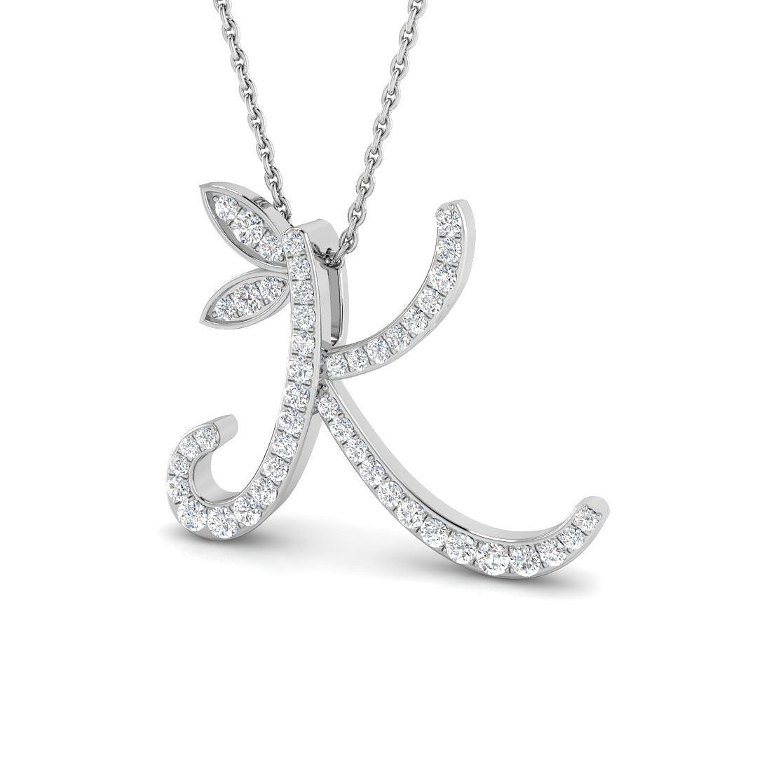 SP5005-K — Pendant - 9k White Gold