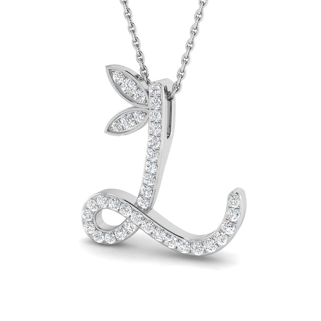 SP5005-L — Pendant - 9k White Gold