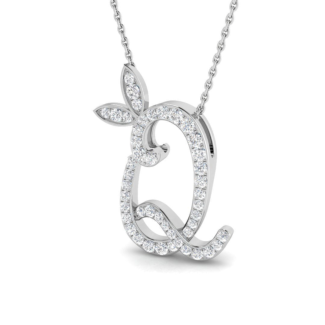 SP5005-Q — Pendant - 9k White Gold