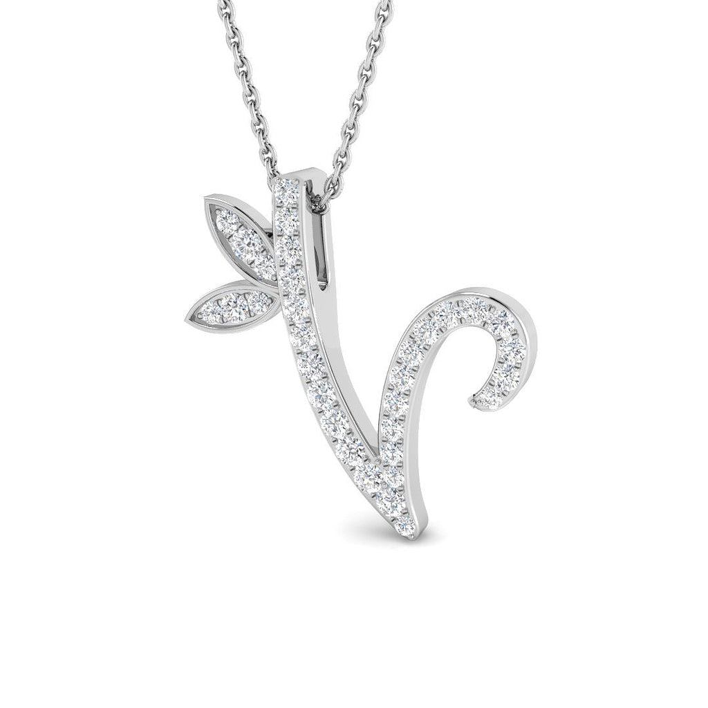 SP5005-V — Pendant - 9k White Gold