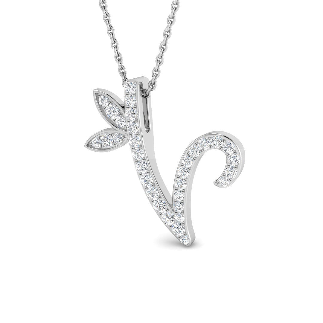SP5005-V — Pendant - 9k White Gold