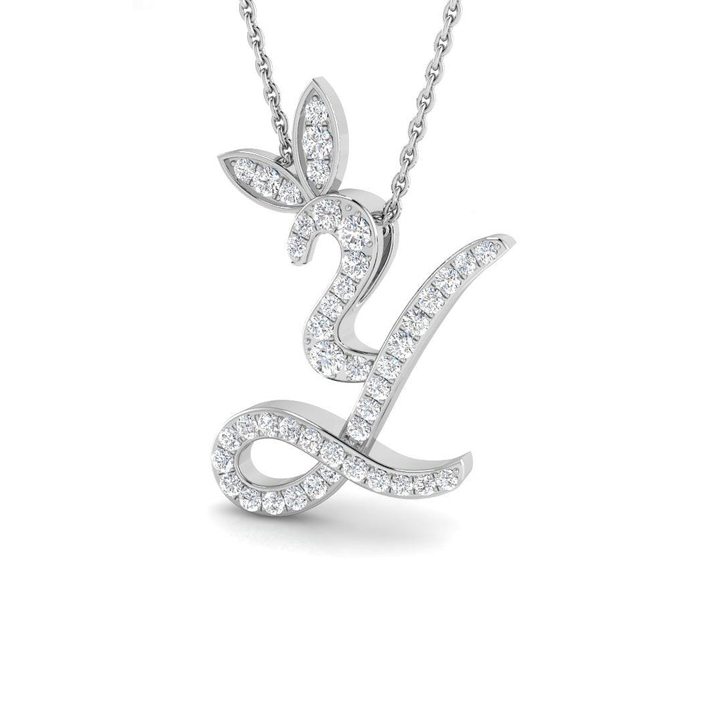 SP5005-Y — Pendant - 9k White Gold