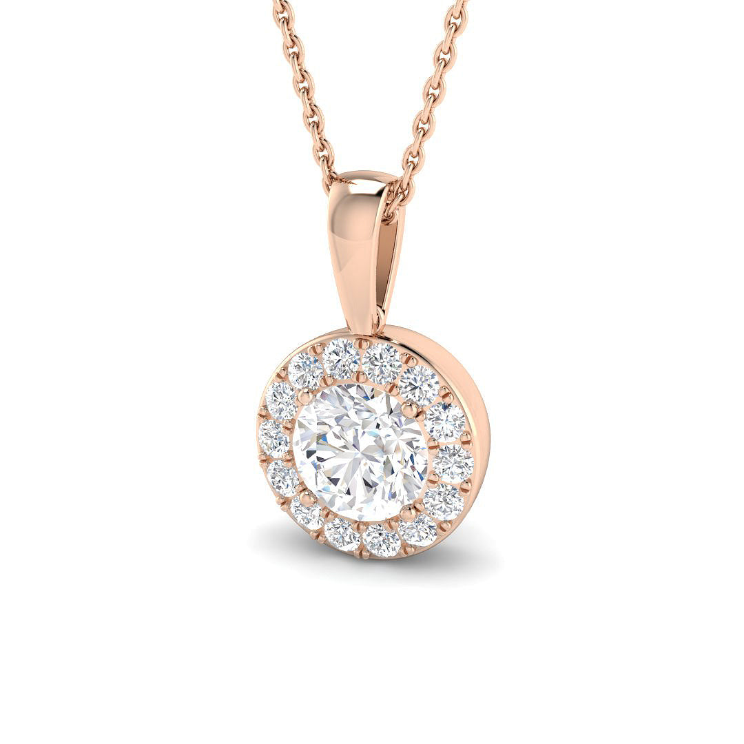 SP5007-6.5 — Pendant - 9k Rose Gold