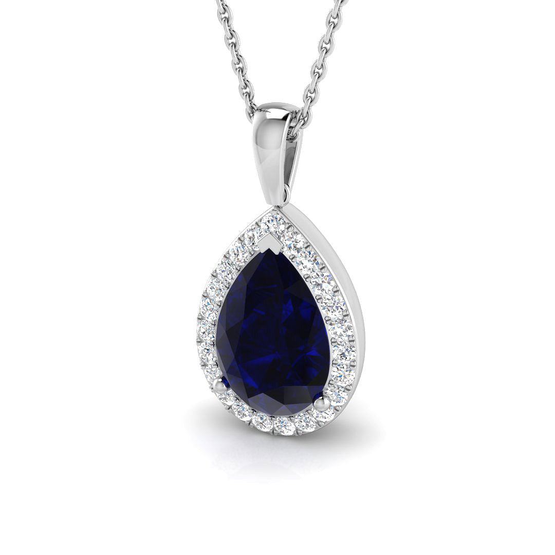 SP5014A — Pendant - 9k White Gold