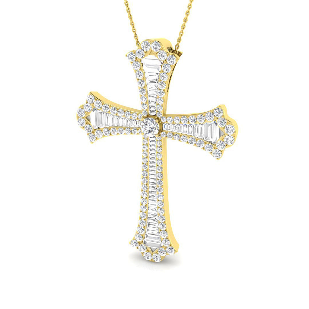 SP5023 — Cross - 9k Yellow Gold